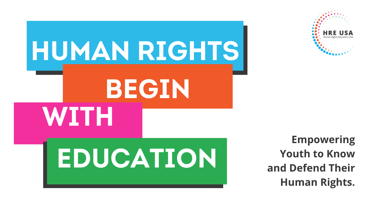 Join Our End-of-Year Campaign Human Rights Begin with Education! – HRE USA