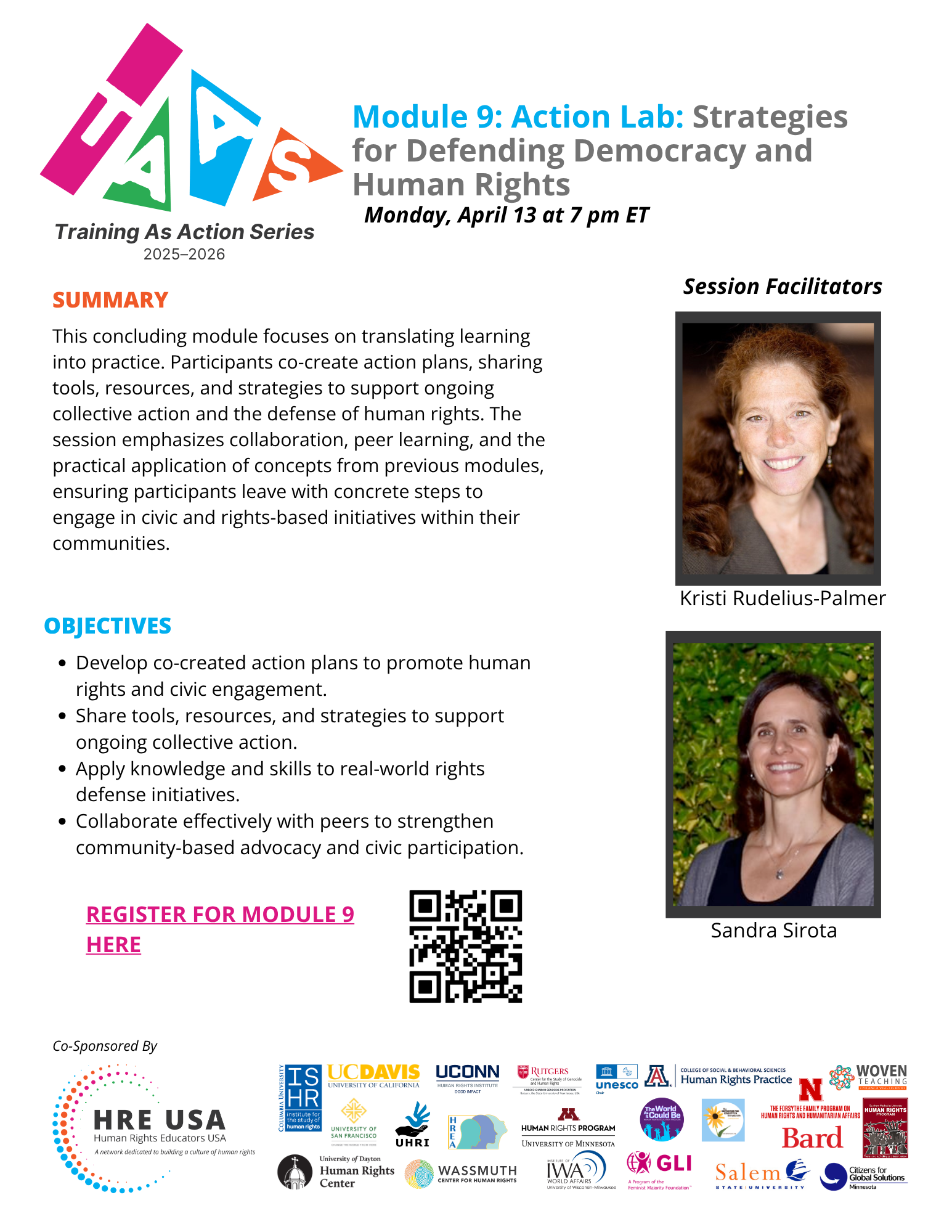 The 2025-2026 TAAS Module 9: Action Lab: Strategies for Defending ...